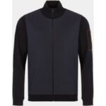 BOSS K_Momentum-X HY Jacke Strick navy