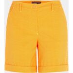 Valiente striped shorts Bermuda Hose orange