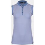 Kjus Ella Structure ohne Arm Polo blau