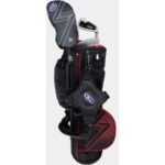 US Kids Golf UL39 3 Schläger Carry Bag Set schwarz