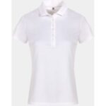 Valiente Funktions Halbarm Polo weiß