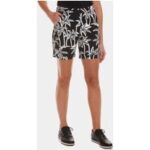 Valiente NELLY Kurze Druck Bermuda Hose schwarz