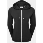 FootJoy Full-Zip Hoodie Jacke Sweatshirt schwarz