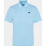 Under Armour Matchplay Halbarm Polo hellblau