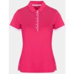 Valiente Funktions Halbarm Polo pink