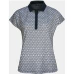 Callaway CHEV GEO Halbarm Polo weiß