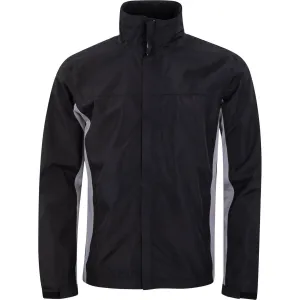 Abacus Regenjacke Montrose, schwarz/grau