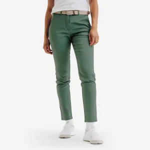 Damen Golfhose Chino - MW500 gr&uuml;n