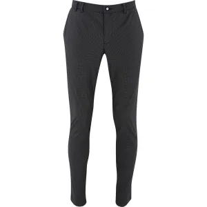 Alberto Hose IAN-Jersey Print, grau/schwarz