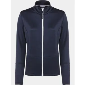 Valiente Melange Stretch Jacke navy