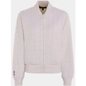 Polo Ralph Lauren Jacke Strick offwhite