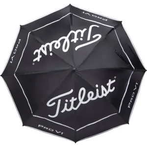 Titleist Golfschirm Tour Double, schwarz/weiss