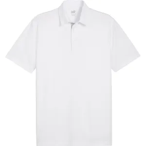 Puma Polo Pure Solid, weiss