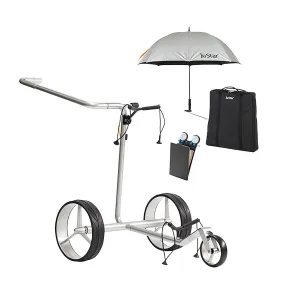 JuStar E-Trolley Carbon Set 3. Rad, grau