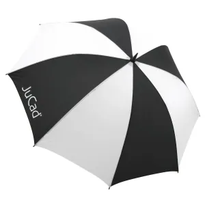 JuCad Golfschirm, schwarz/weiss
