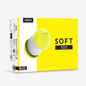 Golfb&auml;lle Soft 500 - 12 St&uuml;ck