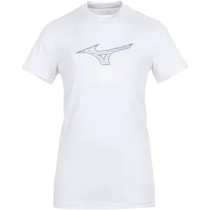 Mizuno T-Shirt Athletics RB, weiss