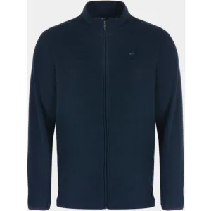 Daniel Springs Warme Fleece Jacke dunkelblau