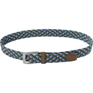 Alberto G&uuml;rtel Multicolor Braided, blau/gr&uuml;n