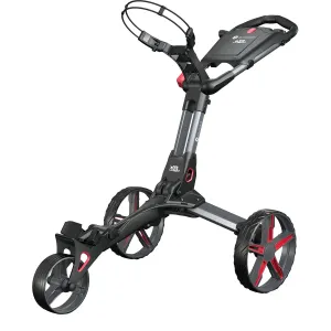 Motocaddy Trolley QB2, schwarz/rot