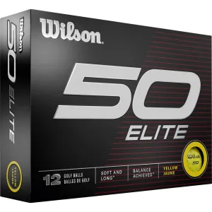 Wilson Golfbälle Fifty Elite -