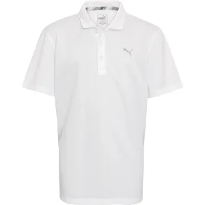 Puma Polo Boys Essential, weiss