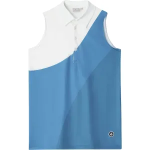 Cross Polo Flow, weiss/blau