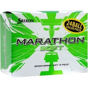 Srixon Golfb&auml;lle Marathon Soft - 24er Pack, weiss