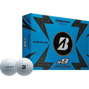 Bridgestone Golfbälle e9 Long Drive - 12er Pack,