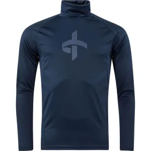 Cross Layer Turtle Neck, navy
